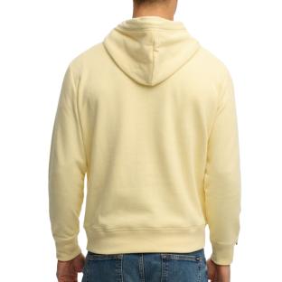 Sweat Jaune Homme Superdry Essential Logo vue 0