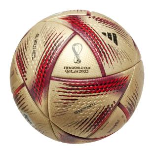 Ballon de football Doré/Rouge Adidas Final Fifa Word Cup 2022 pas cher