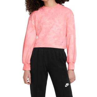 Sweat Rose Fille Nike Wash vue 0