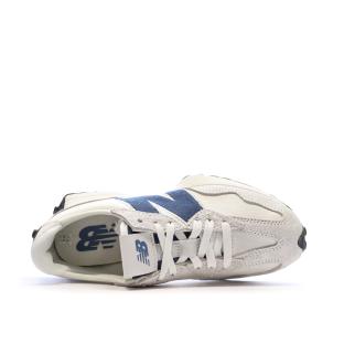 327 Baskets Grises/Bleu Femme New Balance vue 4