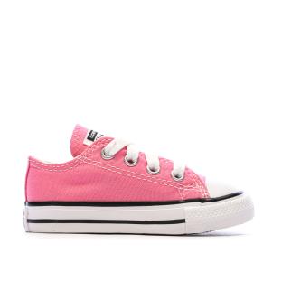Baskets Rose Fille Fushia Converse Chuck Taylor All Star vue 0