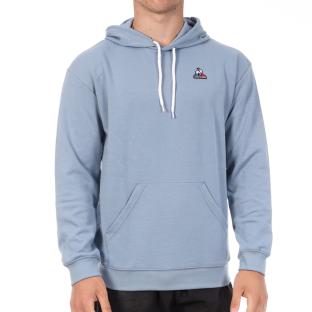 Sweat Bleu Homme Le Coq Sportif Hoody vue 0