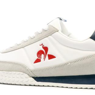 Baskets Blanches Homme Le Coq Sportif Veloce Tricolore Optical vue 0