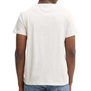 T-Shirt Blanc Homme Tommy Hilfiger Slim Entry Graph vue 2