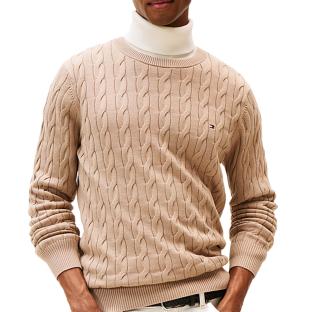 Pull Beige Homme Tommy Hilfiger Classic vue 0