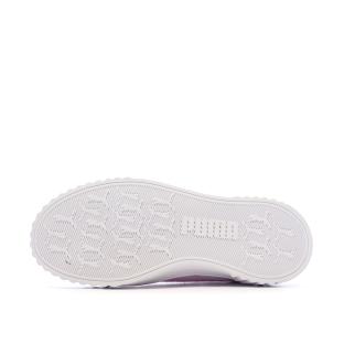 Baskets Blanc/Rose Fille Puma Carina 3.0 Jelly vue 0