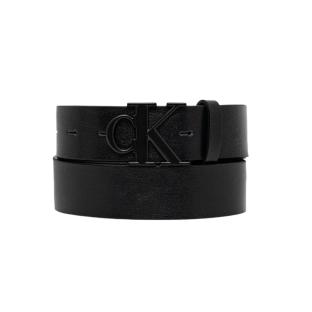 Ceinture Noir Homme Calvin Klein Jeans Ck Buckle Tumbled 35 vue 0