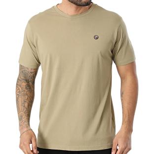 T-Shirt Beige Homme Petrol Industries TSR002 vue 0