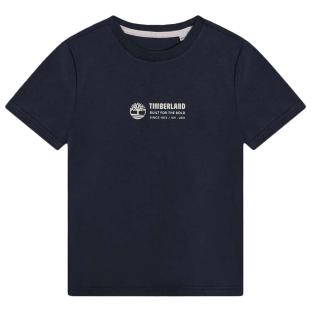 T-shirt Marine Garçon Timberland T60084 vue 0