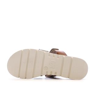 Sandales Kaki/Marron Femme Xti 144125 vue 5