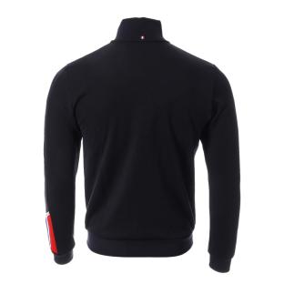 Sweat Zippé Noir Homme Le Coq Sportif Presentation vue 2