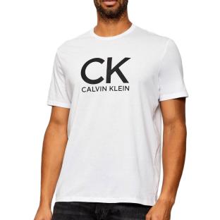 T-Shirt Blanc Homme Calvin Klein Jeans LV04RD819G vue 0
