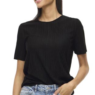 T-Shirt Noir Femme Vila Viplisa vue 0