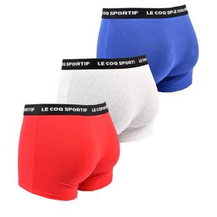 Lot de 3 Boxers Rouge/Gris/Bleu Homme Le Coq Sportif Boxer vue 2