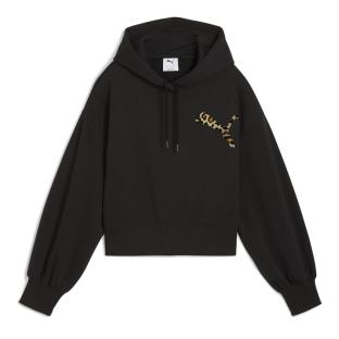 Sweat Noir Femme Puma Leo vue 0