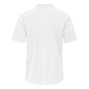 Chemise Manches Courtes Blanche Homme Only & Sons Cantley vue 0