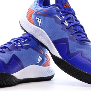 Chaussures de Tennis Bleues Homme Adidas Defiant Speed vue 7