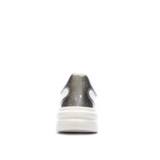 Baskets Blanches/Argent Femme Guess Elbina vue 0