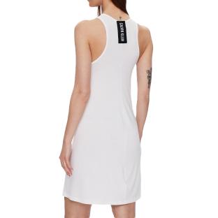 Robe Blanche Femme Calvin Klein Tank Dress vue 2