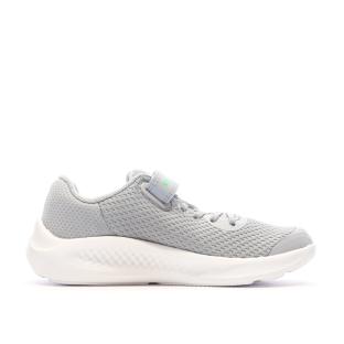 Baskets Grises Enfant Under Armour Bps Pursuit 3 Ac vue 2