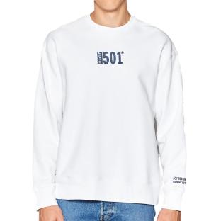 Sweat Blanc Homme Levis Relaxed Graphic pas cher