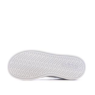 Baskets Blanc/Noir Enfant Adidas Grand Court vue 0