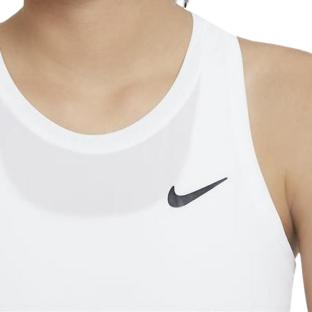 Robe de tennis Blanc Femme Nike Advantage vue 3