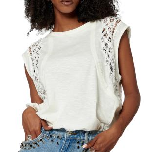 T-shirt Blanc Femme Kaporal SOLEX vue 0