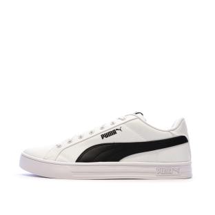 Baskets Blanches Homme Puma Smash Vulc pas cher