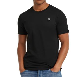 T-shirt Noir/Blanc Homme G-Star Raw D25949 DGR vue 0
