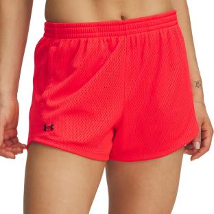 Short Rouge Femme Under Armour Tech Play vue 0