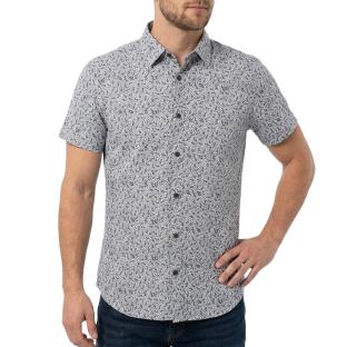 Chemisette Ecru/Marine Homme Teddy Smith Loyd vue 0