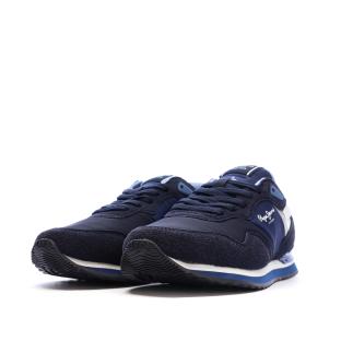 Zapatillas azul marino para hombre Pepe Jeans London Berg ver 0
