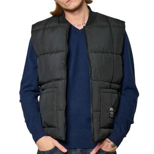 Doudoune Sans Manches Noir Homme Kaporal RINGOH pas cher