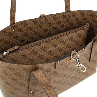 Sac à Main Marron Femme Guess Eco Brenton Tote vue 2