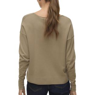 Pull Marron Femme Vero Moda Breezess vue 0
