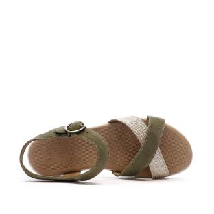 Sandales Kaki Femme TBS Scarlet vue 4