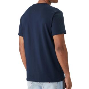 T-Shirt Marine Homme Tommy Hilfiger Tjm Reg Signature vue 0