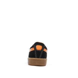 Baskets Noires/Oranges Homme Puma Delphin vue 3