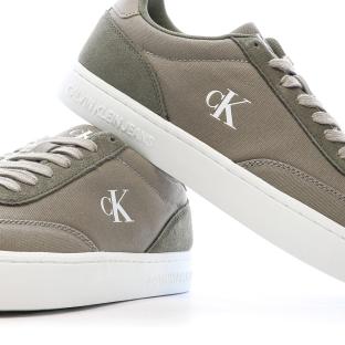 Baskets Kaki Homme Calvin Klein Jeans Classic Cupsole Mg vue 7