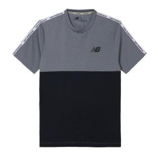 T-shirt Noir/Gris Homme New Balance Feel vue 0