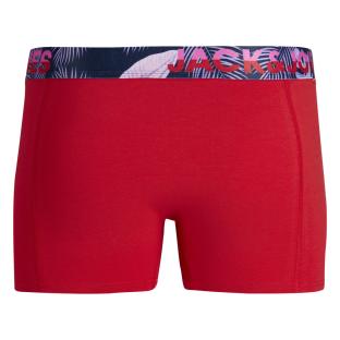 Lot de 3 boxers Rouges/Vert/Marine Garçon Jack & Jones Jacpaw vue 0