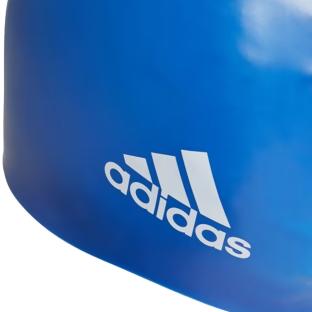 Bonnet de bain Bleu Homme Adidas Sil Cap Logo vue 2