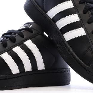 Baskets Superstar Noir/Blanc Mixte Adidas vue 0