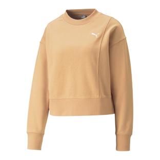 Sweat Beige Femme Puma Her Crew pas cher