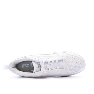 Baskets Blanches Homme Puma Rebound V6 Low34 vue 4