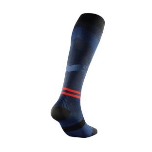 X1 Paire de Chaussettes hautes de compression Marine Run/Trail UP ACTIV vue 0