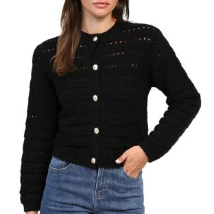 Gilet Noir Femme An'ge Charlotte vue 0