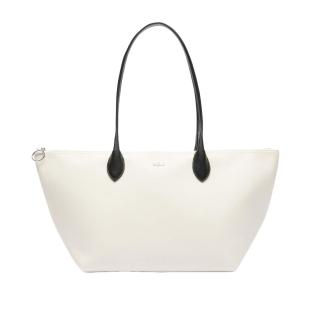 Sac Blanc Femme Lacoste Cabas vue 0