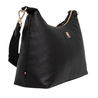 Sac à Main Noir Femme Tommy Hilfiger Popette Soft Shoulde vue 0